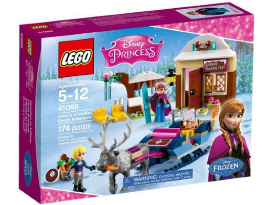 41066 Anna & Kristoffs Sleigh Adventure (Retired) LEGO Disney