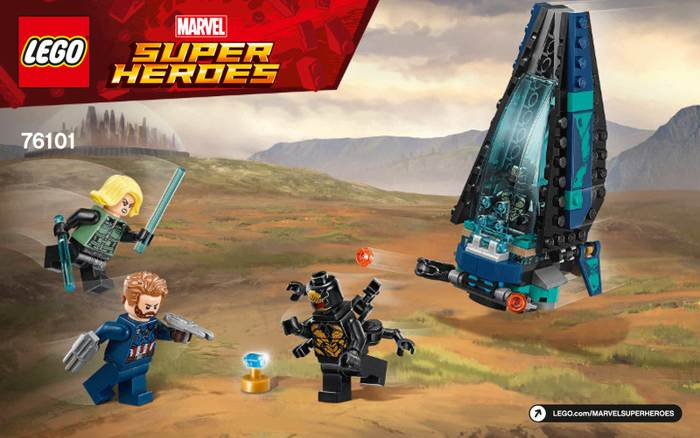 76101 Outrider Dropship Attack (Certified) LEGO Super Heroes