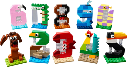 40807 Birthday Numbers (Used) LEGO Seasonal