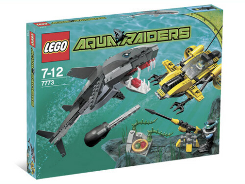 7773 Tiger Shark Attack (Retired) LEGO Aquazone