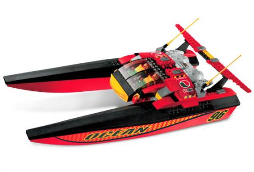 7244 Speedboat (Used) LEGO City