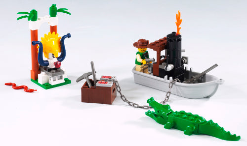 7410 Jungle River (Used) LEGO Adventurers