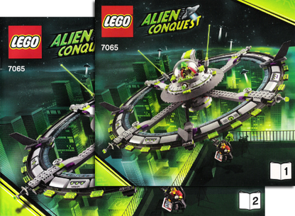 7065 Alien Mothership (Used) LEGO Space