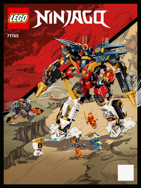 71765 Ninja Ultra Combo Mech (Used) LEGO Ninjago