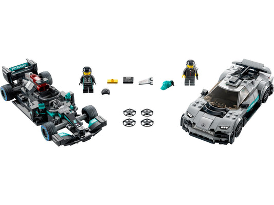 76909 Mercedes-AMG F1 W12 E Performance & Mercedes-AMG Project One (Certified) LEGO Speed Champions