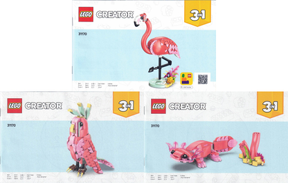 31170 Pink Flamingo (Used) LEGO Creator
