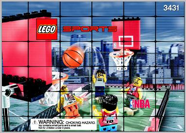 3431 Street Ball 2 vs 2 (Used) LEGO Sports