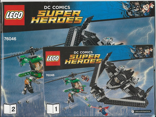 76046 Heroes of Justice: Sky High Battle (Certified) LEGO Super Heroes