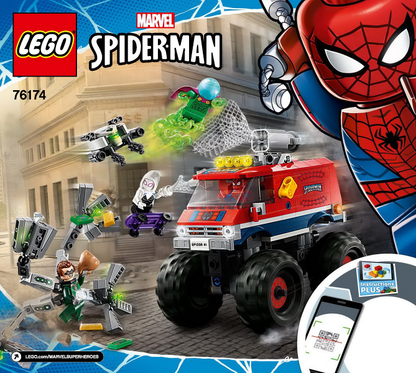 76174 Spider-Man's Monster Truck vs. Mysterio (Used) LEGO Super Heroes