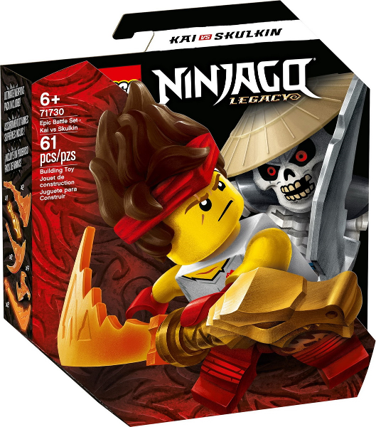 71730 Epic Battle Set - Kai vs. Skulkin (Retired) LEGO Ninjago