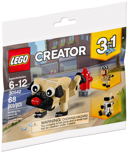 30542 Cute Pug (Retired) LEGO Creator