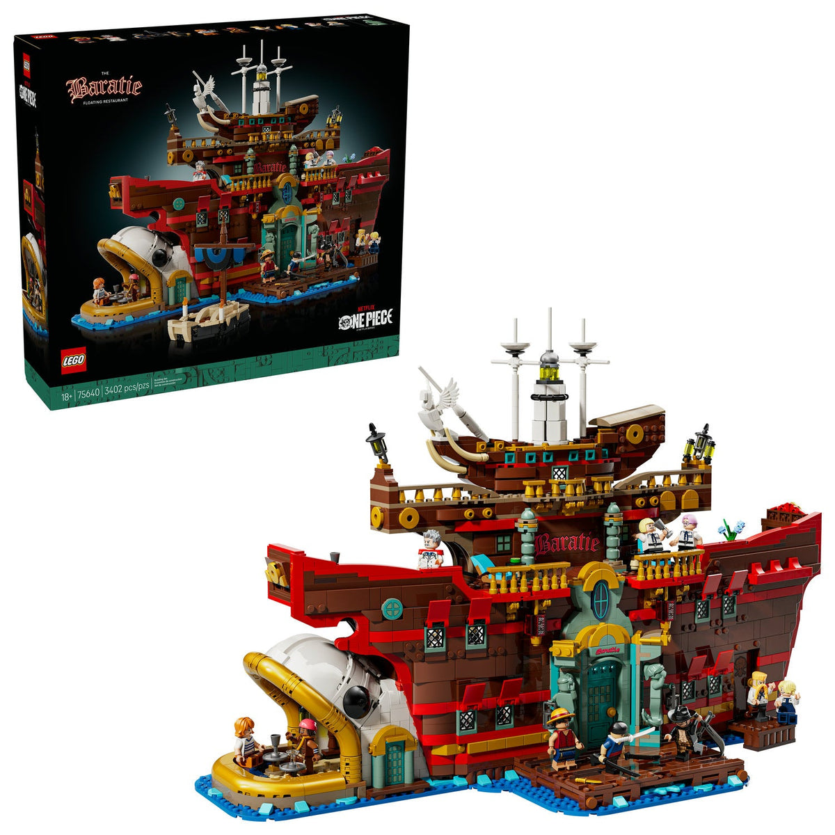 75640 The Baratie Floating Restaurant (Retired) LEGO One Piece