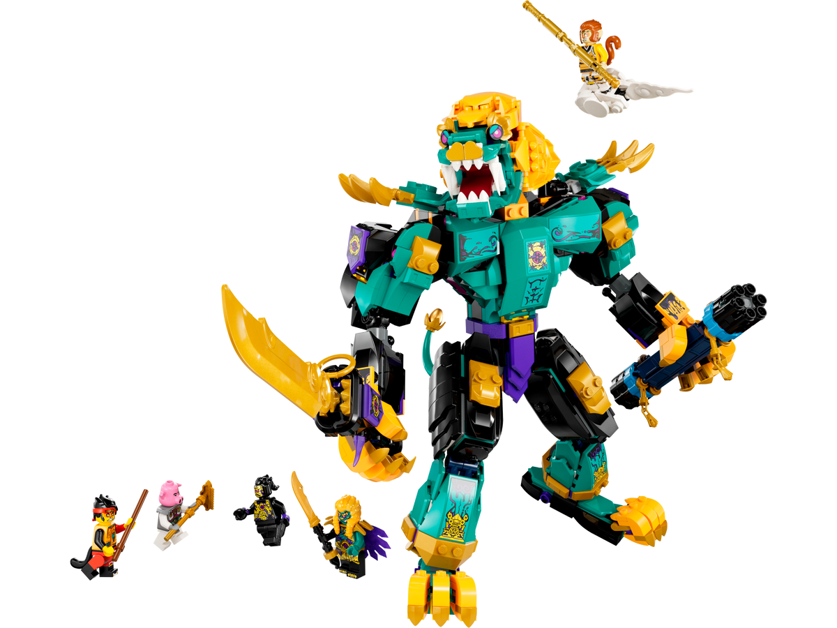 80048 The Mighty Azure Lion (Certified) LEGO Monkie Kid