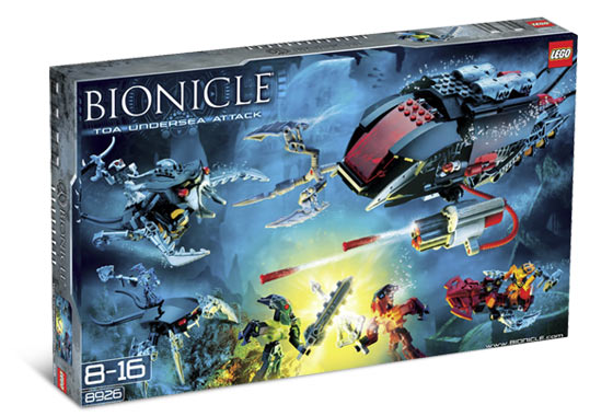 8926 Toa Undersea Attack (Retired) LEGO BIONICLE
