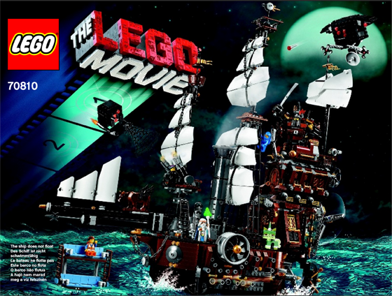 70810 MetalBeard's Sea Cow (Used) LEGO The LEGO Movie