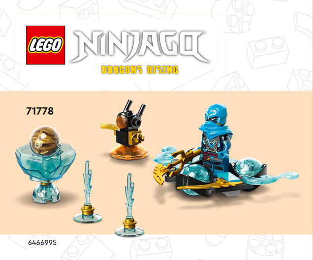 71778 Nya's Dragon Power Spinjitzu Drift (Used) LEGO Ninjago