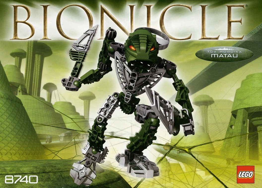 8740 Toa Hordika Matau (Used) LEGO BIONICLE