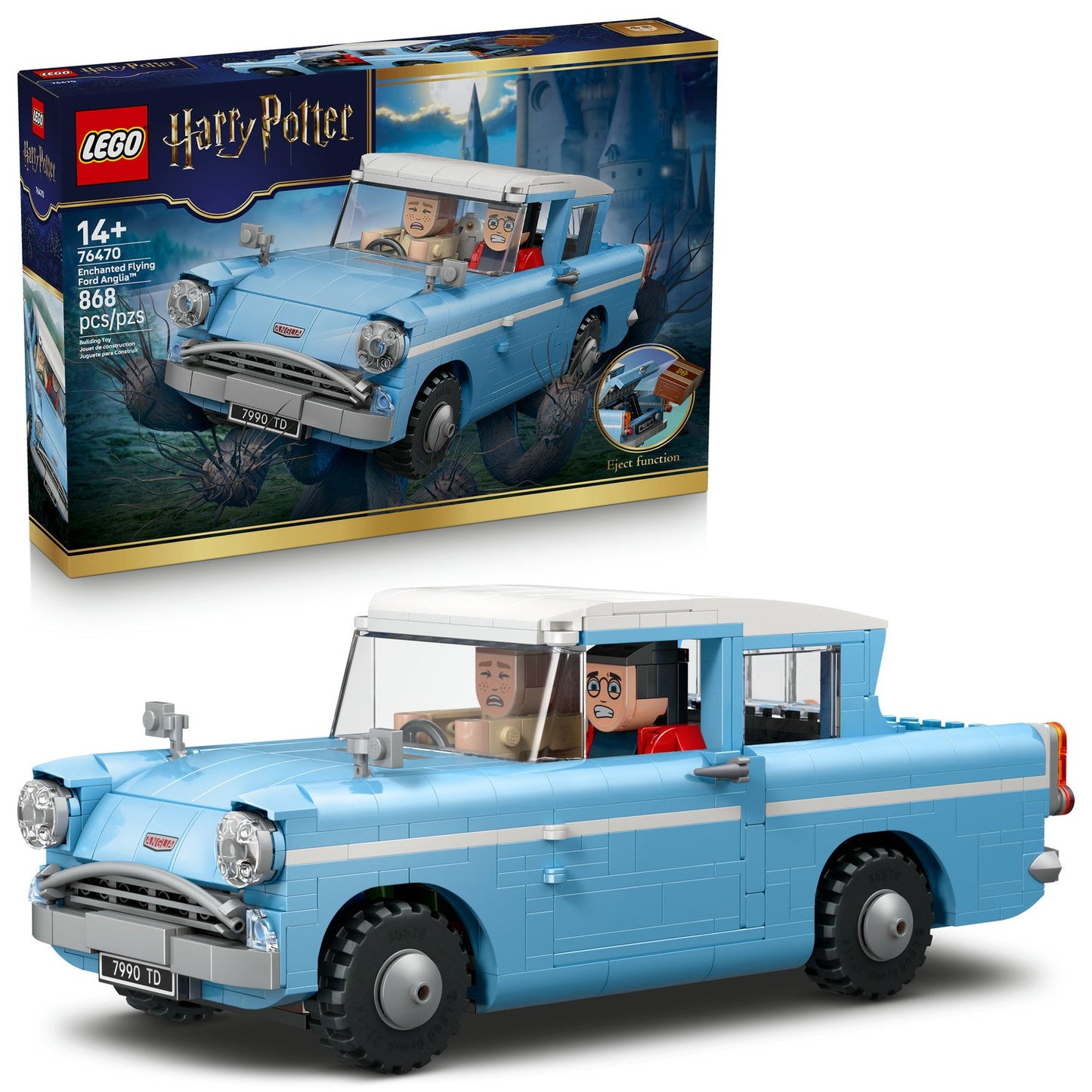 76470 Enchanted Flying Ford Anglia