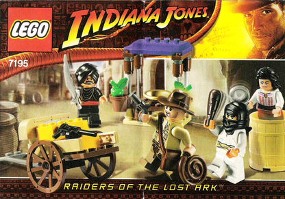 7195 Ambush In Cairo (Used) LEGO Indiana Jones