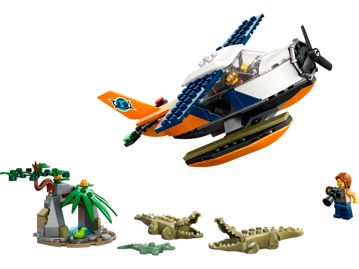 60425 Jungle Explorer Water Plane (Certified) LEGO City