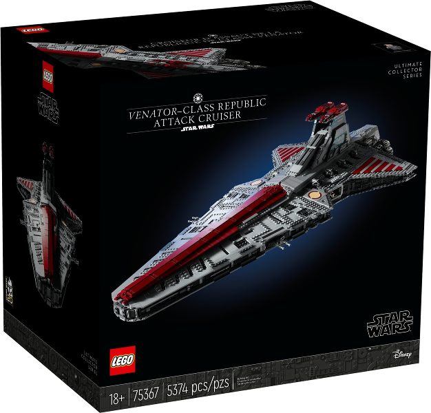 75367 Venator-Class Republic Attack Cruiser (Retired) LEGO Star Wars
