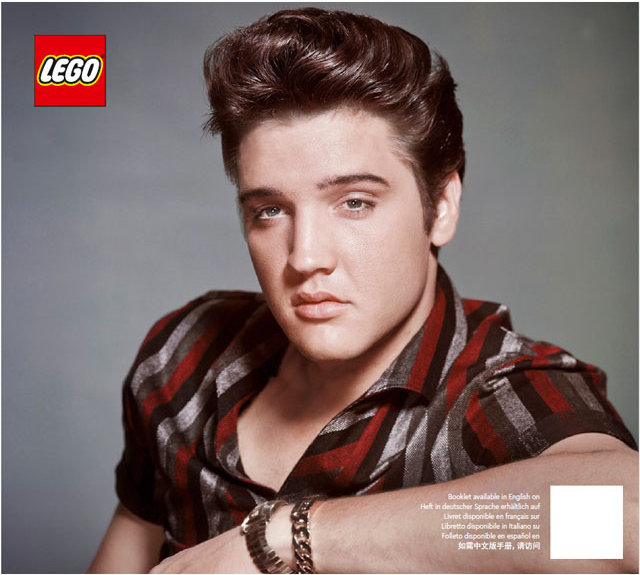 31204 Elvis Presley 'The King' (Used) LEGO Art