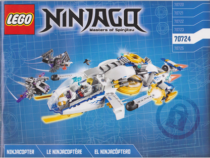 70724 NinjaCopter (Certified) LEGO Ninjago