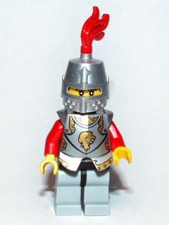 Kingdoms - Lion Knight Armor, Helmet Closed, Eyebrows and Goatee (cas514)
