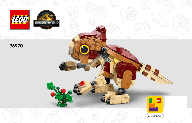 76970 Baby Dinosaur Dolores: Aquilops (Used) LEGO Jurassic World