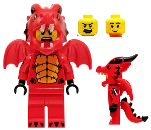 Dragon Suit Guy, Series 18 (Minifigure Only) (col318)