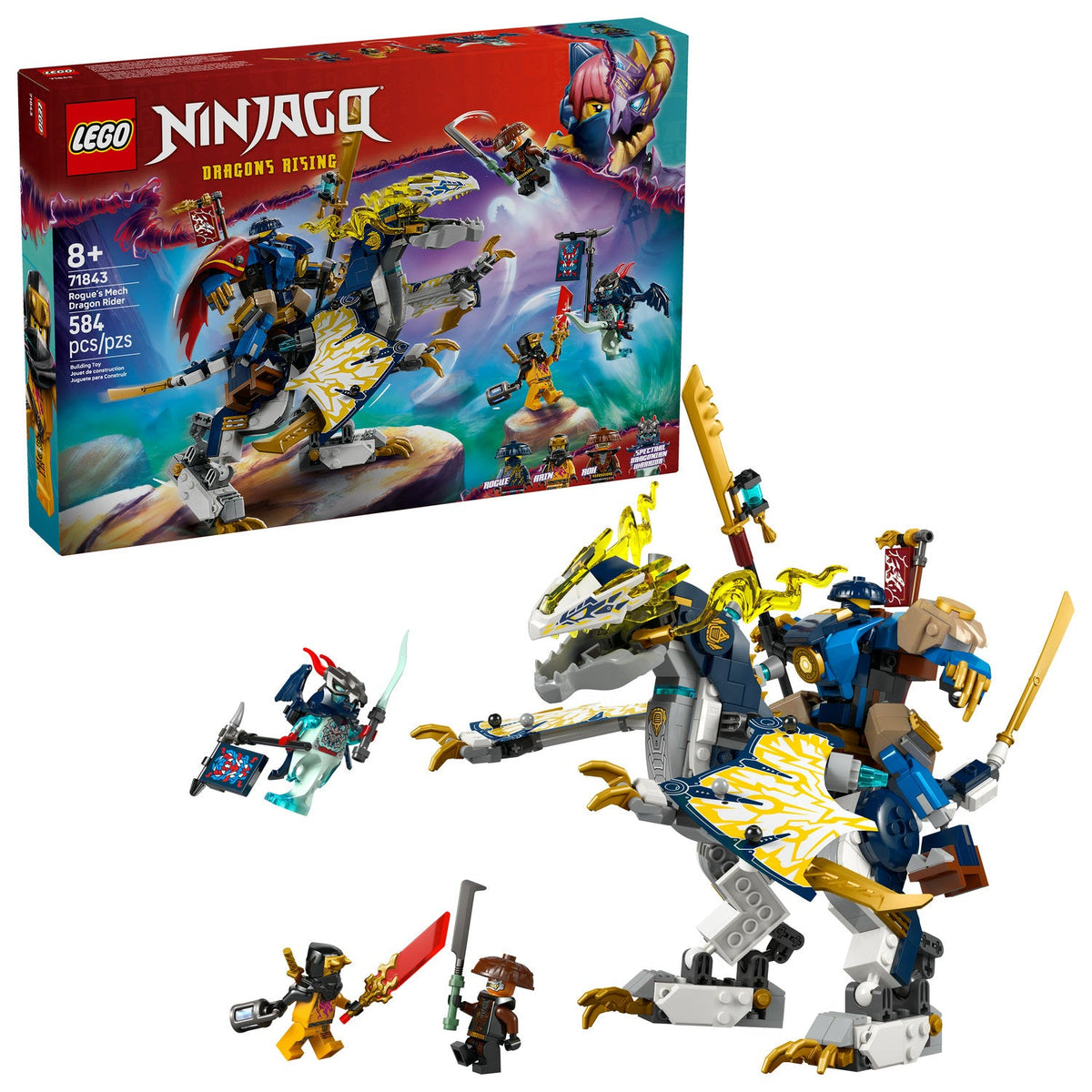 71843 Rogue's Mech Dragon Rider (Retired) LEGO Ninjago