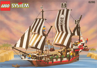 6286 Skull's Eye Schooner (Used) LEGO Pirates