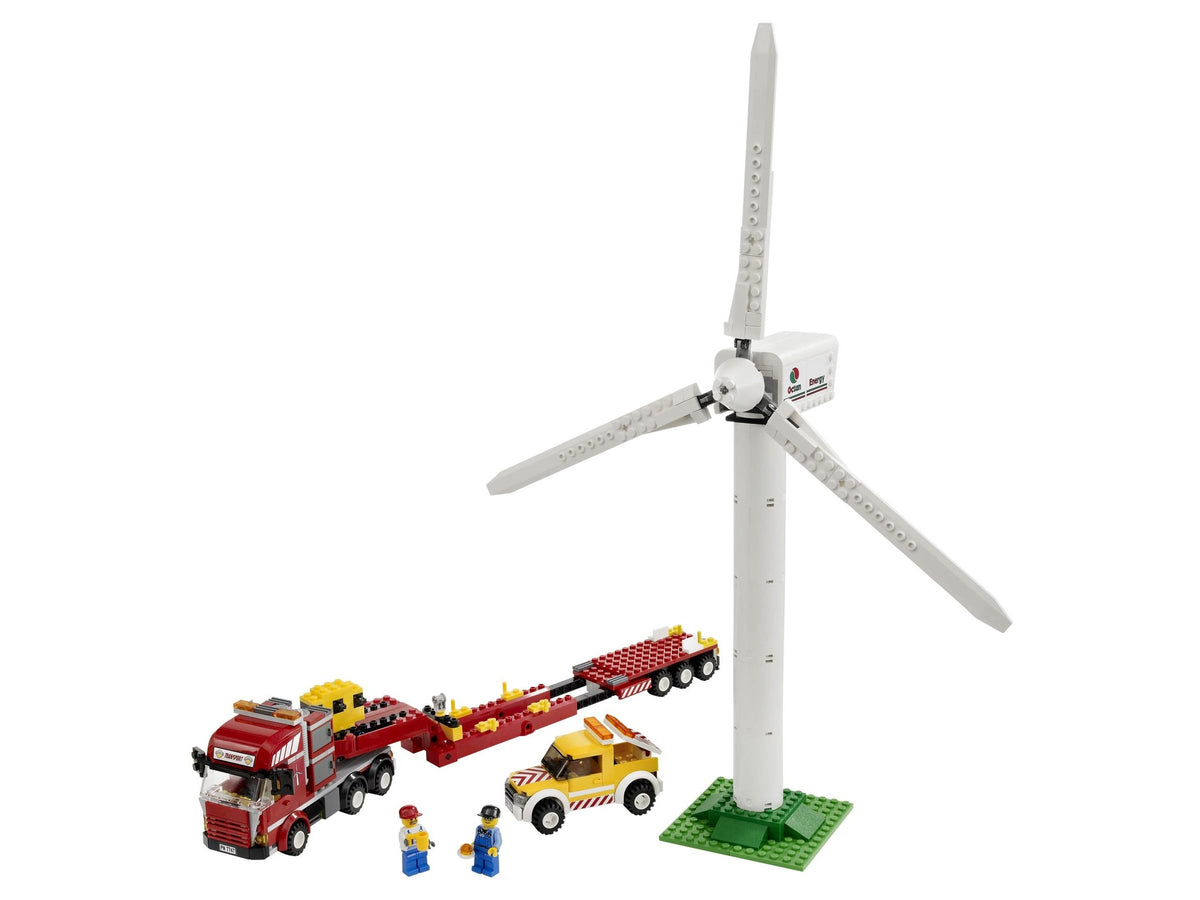 7747 Wind Turbine Transport (Used) LEGO City