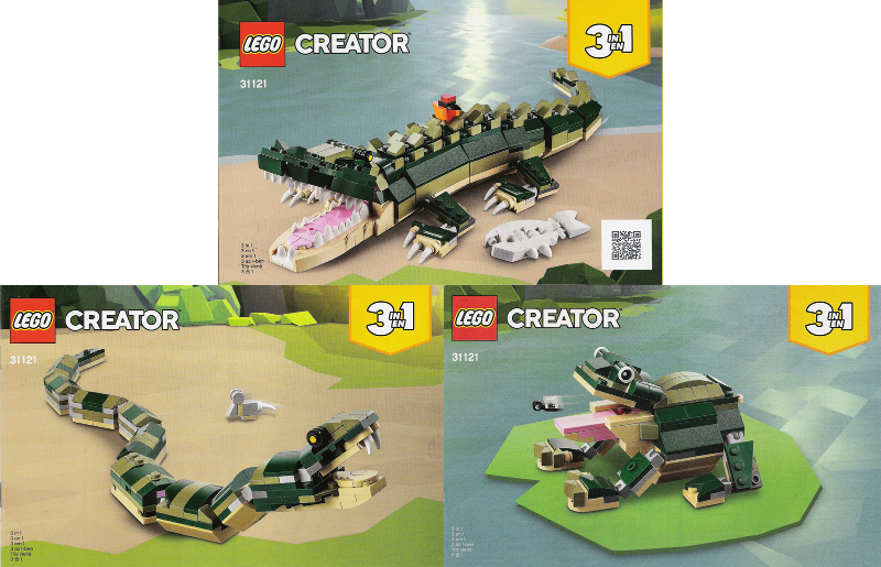 31121 Crocodile (Used) LEGO Creator