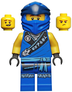 Jay - Legacy, Rebooted, Ninjago Logogram 'MASTER' on Torso, Wrap (njo0688)