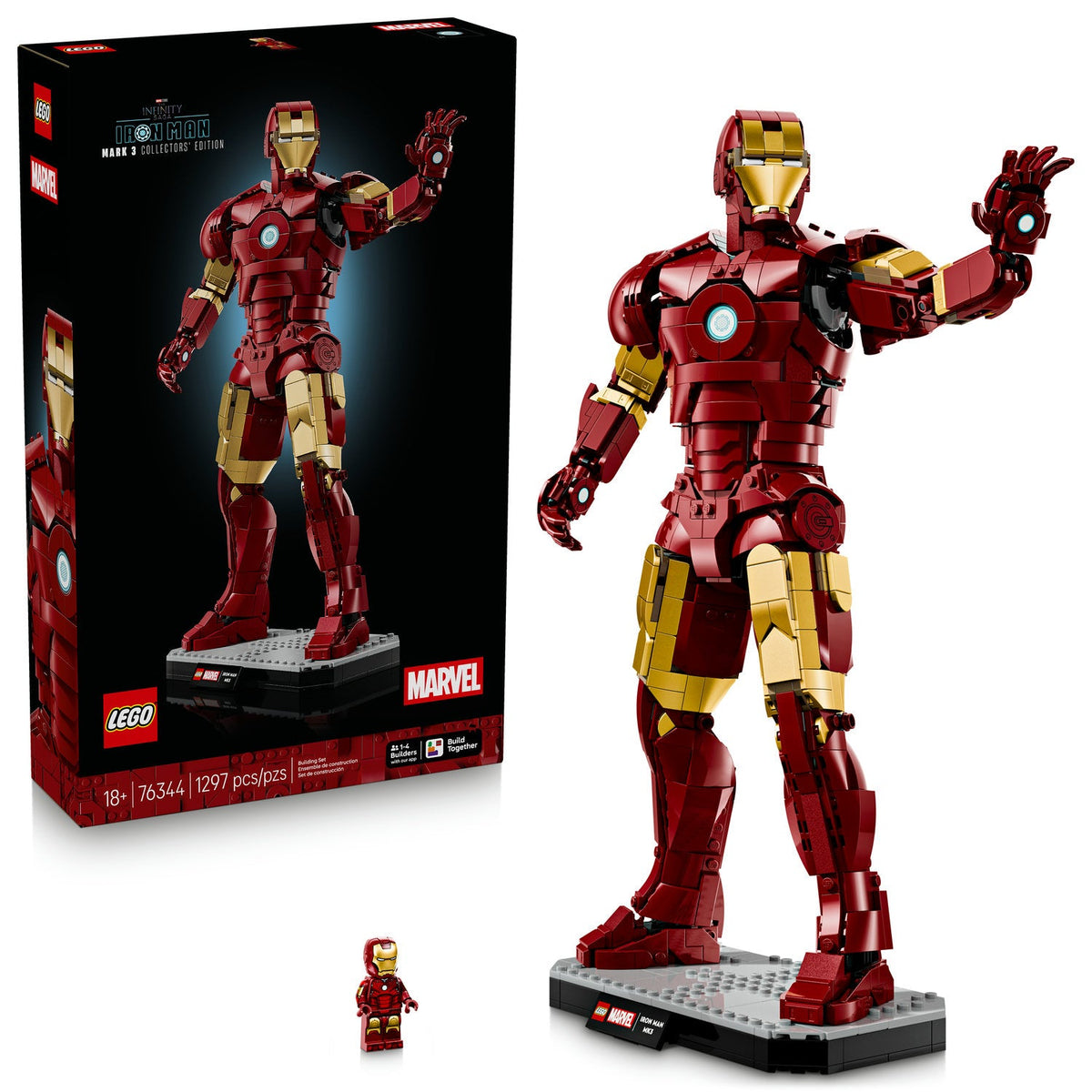 76344 Iron Man Mark 3 Collectors' Edition (Retired) LEGO Super Heroes