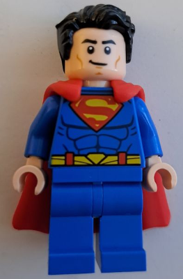 Superman - Blue Suit, Rubber Cape (sh1055)