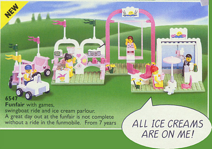 6547 Funfair (Used) LEGO Town
