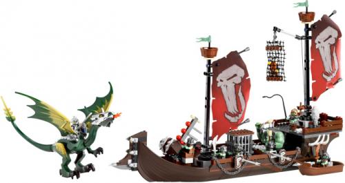 7048 Troll Warship (Used) LEGO Castle