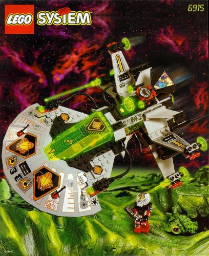6915 Warp Wing Fighter (Used) LEGO Space