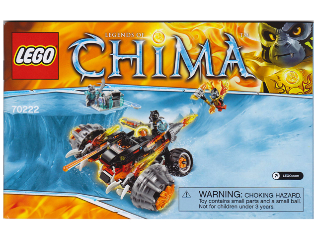 70222 Tormak's Shadow Blazer (Used) LEGO Legends of Chima