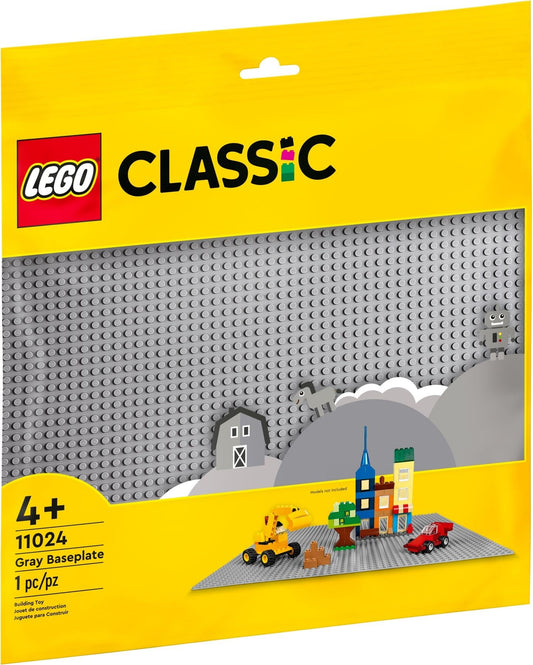 11024 Gray Baseplate (Retired) LEGO Classic