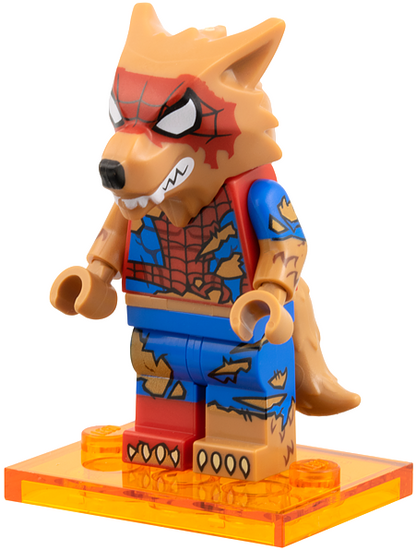 Peter Parker / Werewolf Spider-Man - Spider-Man: Across the Spider-Verse Series Collectible Minifigure (colspi-12)