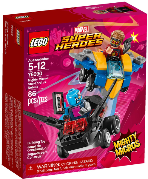 76090 Mighty Micros: Star-Lord vs. Nebula (Retired) LEGO Super Heroes