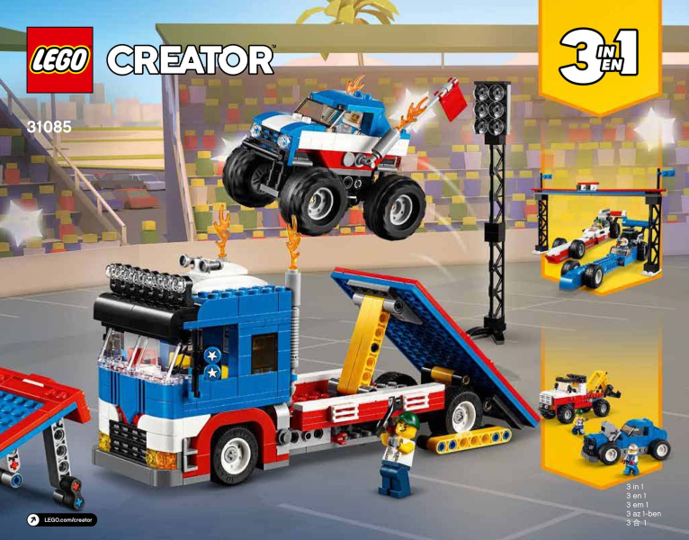 31085 Mobile Stunt Show (Used) LEGO Creator
