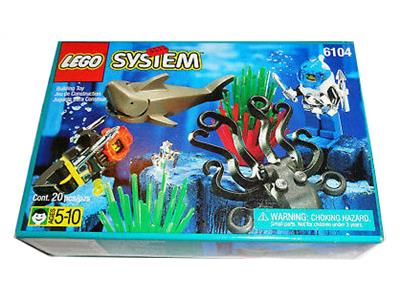 6104 Aquacessories / Aquanauts & Aquasharks (Retired) LEGO Aquazone