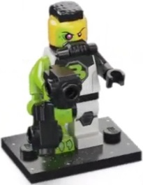 Blacktron Mutant - Series 26 Collectible Minifigure (col26-12)