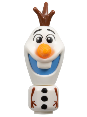Olaf - Micro Doll, Medium Blue Mouth (dp185)