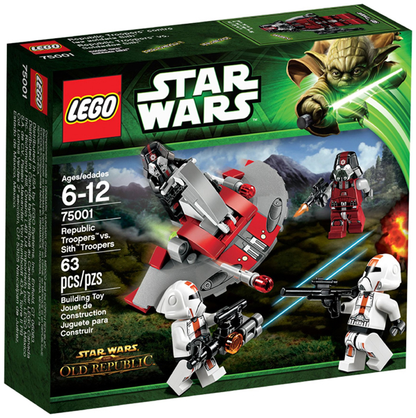 75001 Republic Troopers vs. Sith Troopers (Retired) LEGO Star Wars