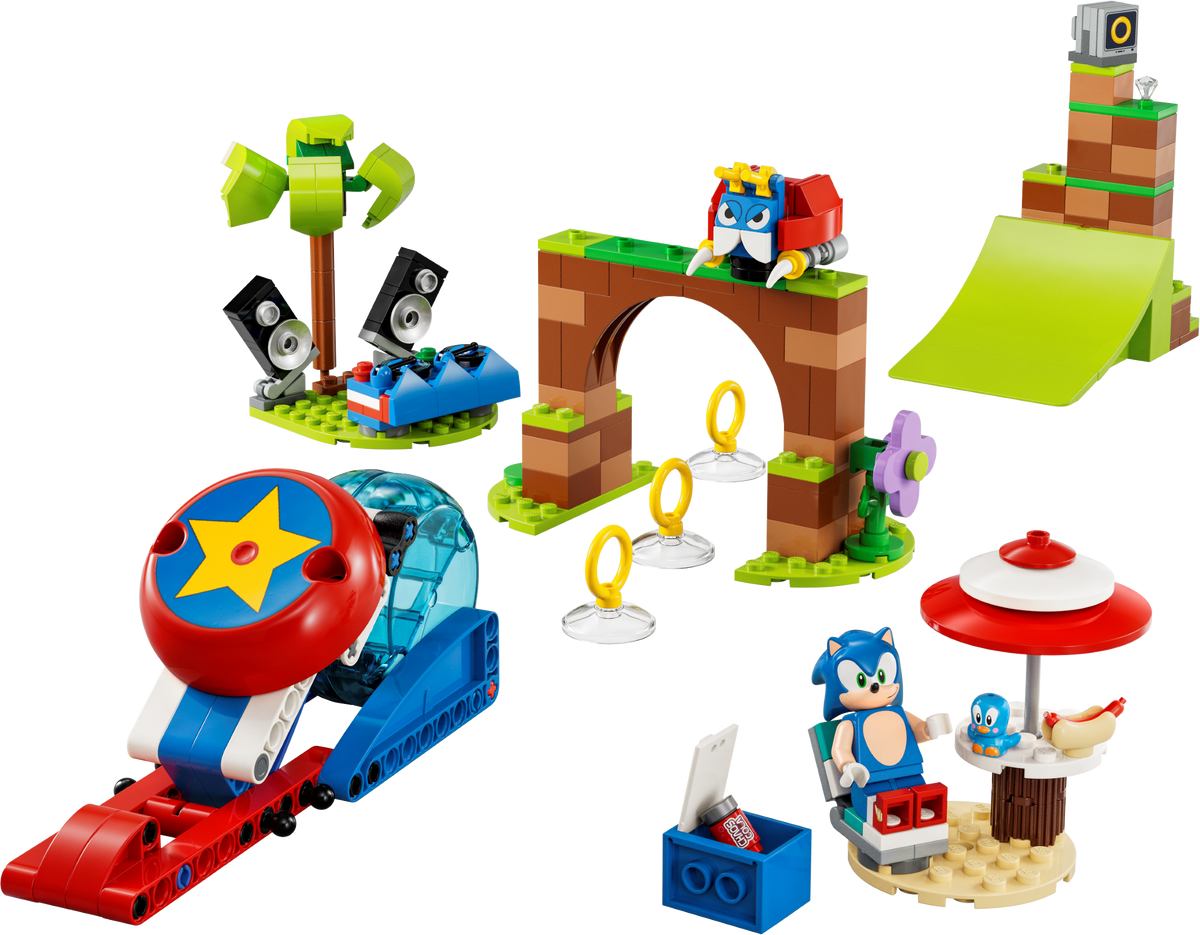 76990 Sonic's Speed Sphere Challenge (Used) LEGO Sonic